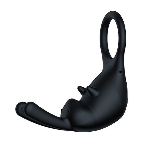 Rabbit Ear 10 Frequency Mens Cock Ring by BDStyle