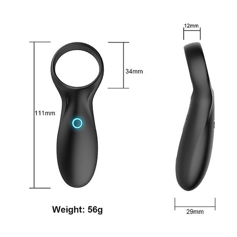10 Functions Vibrating Cock Ring by BDStyle
