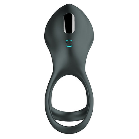 10 Functions Vibrating Cock Ring with Three Ring by BDStyle
