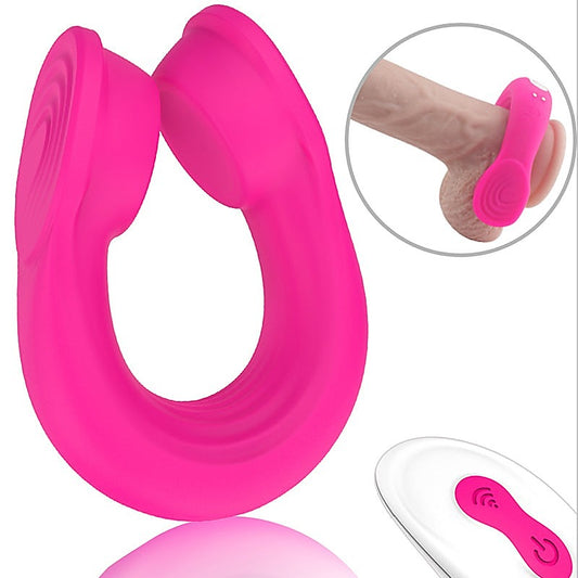 Headset Multi Functions Vibrating Cock Ring by S-Hande