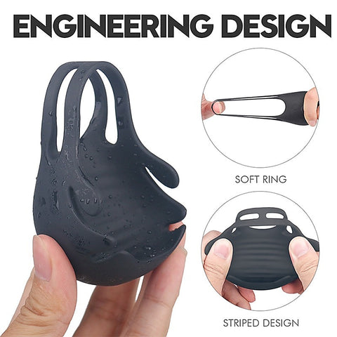 Nest Scrotum Vibrating Mens Cock Ring by S-Hande