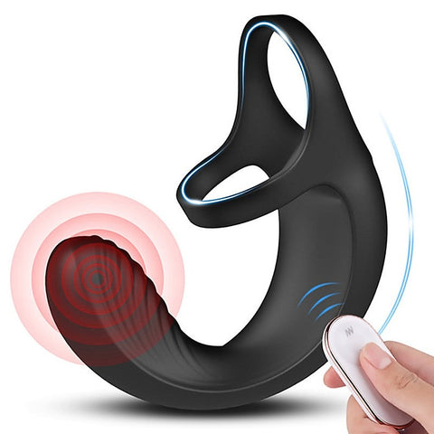 Gorman 9 Functions Vibrating Mens Cock Ring by S-Hande