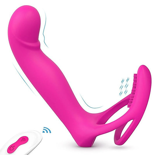 Lorna 9 Functions Vibrating Cock Ring by S-Hande