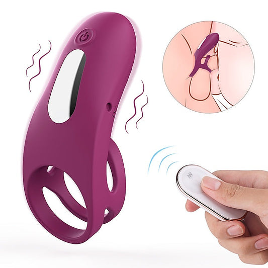 Nicholas Waterproof Rechargeable Cock Ring by S-Hande