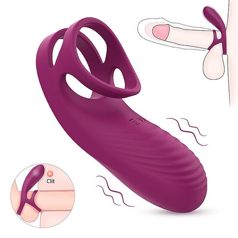 Nicholas Waterproof Rechargeable Cock Ring by S-Hande