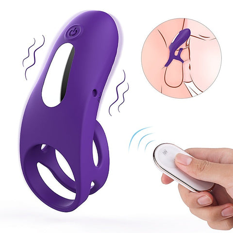 Nicholas 9 Functions Rechargeable Cock Ring by S-Hande