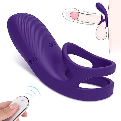 Nicholas 9 Functions Rechargeable Cock Ring by S-Hande