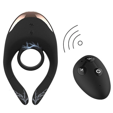 Electric Shock Mens Wireless Cock Ring by BDStyle