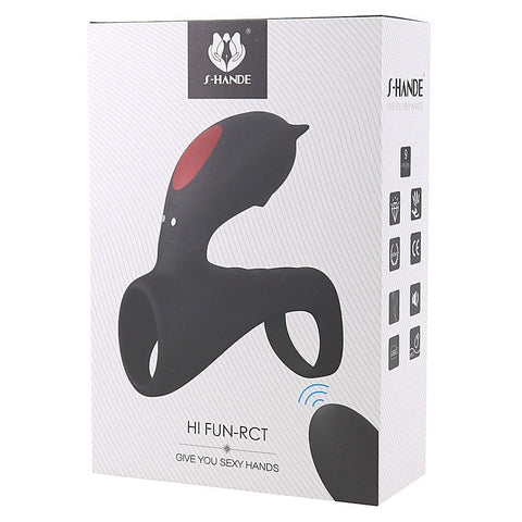 Hi Fun Vibrating Mens Cock Ring by S-Hande