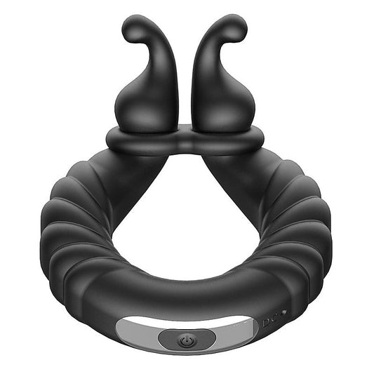 Snails 10 Functions Vibrating Dual Penis Ring by BDStyle