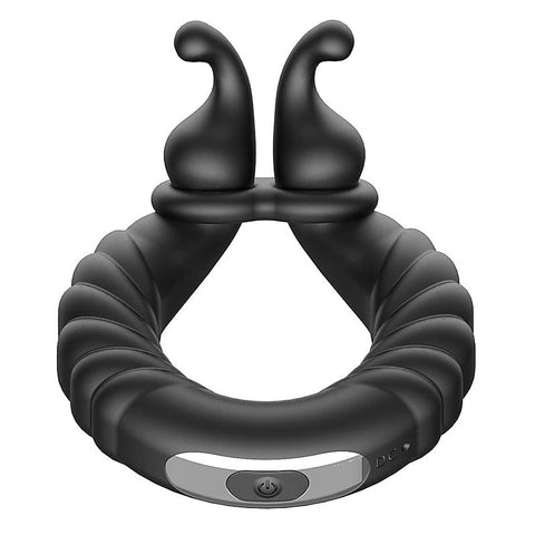 Snails 10 Functions Vibrating Dual Penis Ring by BDStyle