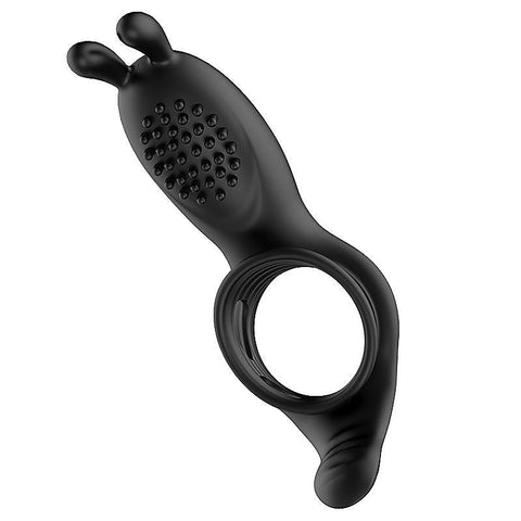 9 Functions Vibrating Rabbit Cock Ring by BDStyle