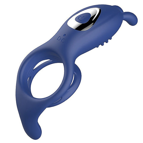 9 Functions Vibrating Rabbit Cock Ring by BDStyle