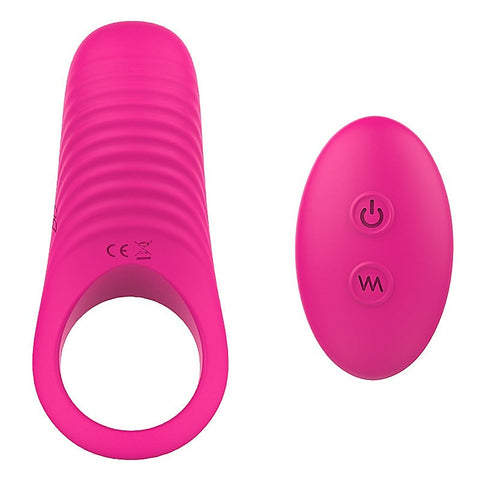 Himan Male Vibration Cock Ring Rose by S-Hande