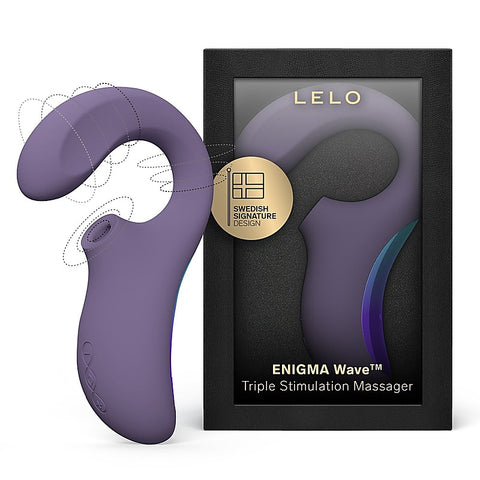 Enigma Wave Dual Stimulating Suction Vibrator by Lelo
