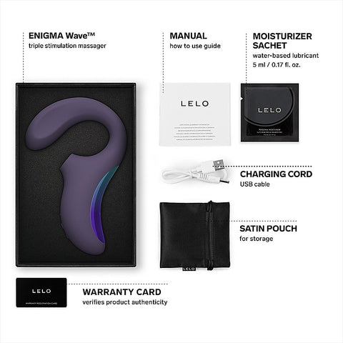 Enigma Wave Dual Stimulating Suction Vibrator by Lelo