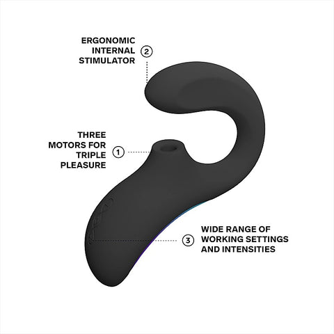Enigma Wave Dual Stimulating Suction Vibrator by Lelo