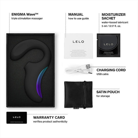 Enigma Wave Dual Stimulating Suction Vibrator by Lelo
