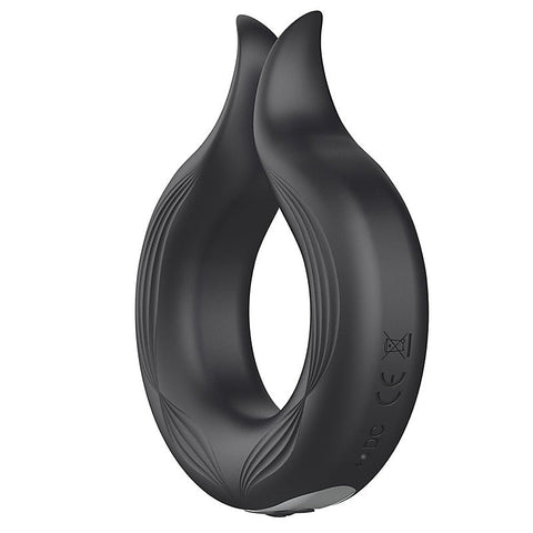 Pointed Tip 10 Functions Wireless Mens Cock Ring by BDStyle