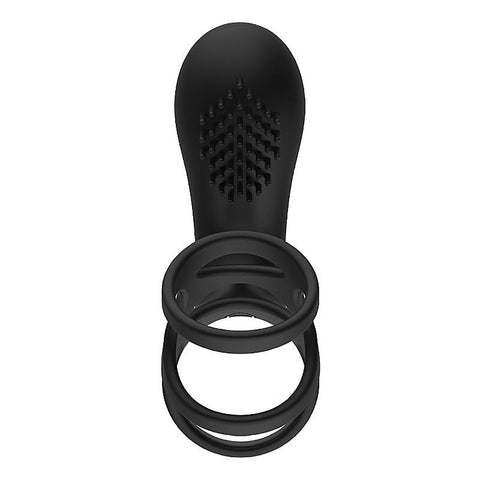 Kayla 10 Functions Vibrating Penis Ring by Mannuo