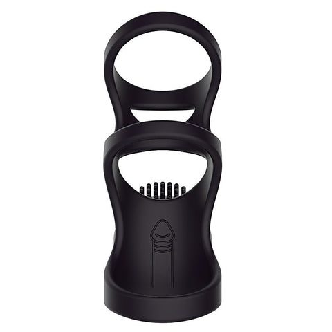 Kayla 10 Functions Vibrating Penis Ring by Mannuo