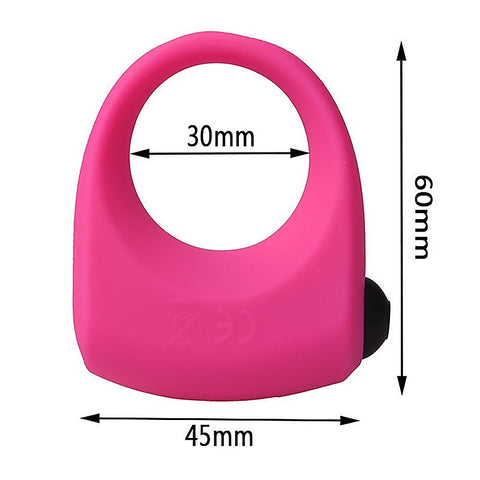 One Speed Vibration Silicone Cock Ring by BDStyle
