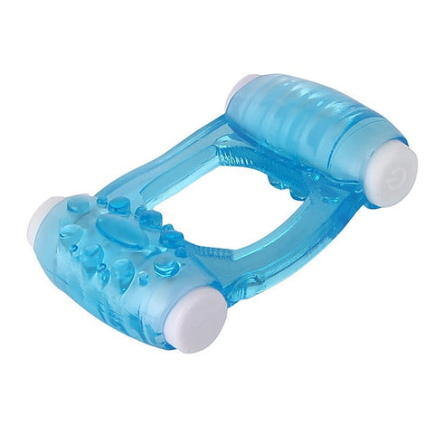 Double Moto Adjustable Vibrating Cock Ring by BDStyle