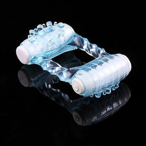 Double Moto Adjustable Vibrating Cock Ring by BDStyle