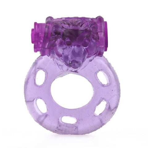 Lion Jelly Vibrating Cock Ring by BDStyle