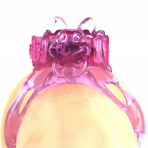 Multi Functions TPR Vibrating Cock Ring by BDStyle