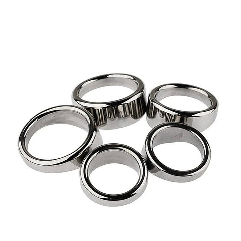 Stainless Steel Chrome Rooster Penis Ring by BDStyle