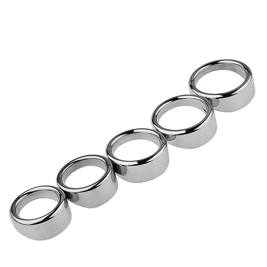 Stainless Steel Chrome Rooster Penis Ring by BDStyle