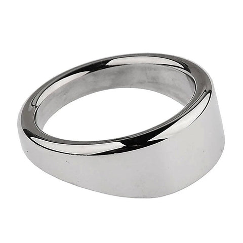 Stainless Steel Chrome Rooster Penis Ring by BDStyle