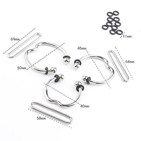 Ultimate Male Enhancer Metal Cock Ring by BDStyle