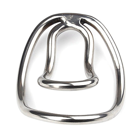 Metal Camel Toe Clip Cock Ring by BDStyle
