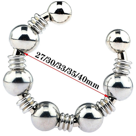 Open Type Male Steel Cock Ring by BDStyle