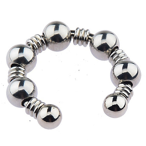 Open Type Male Steel Cock Ring by BDStyle