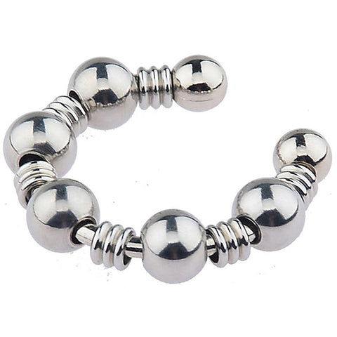 Open Type Male Steel Cock Ring by BDStyle
