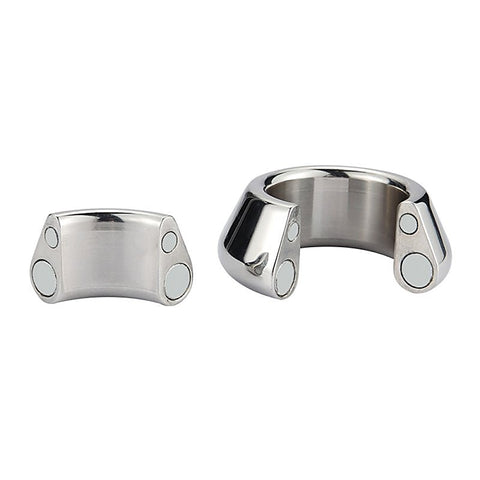 Magnetic Precision Metal Cock Ring by BDStyle
