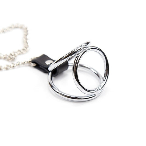 Adjustable Nipple Clamps With Cock Ring by BDStyle