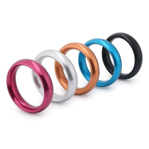 Aluminum Round Sex Delay Cock Ring by BDStyle