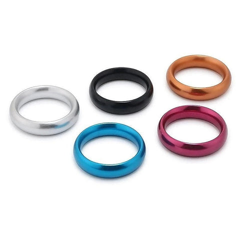Aluminum Round Sex Delay Cock Ring by BDStyle
