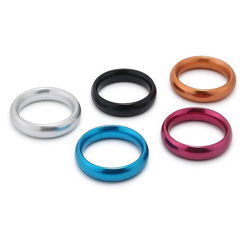 Aluminum Round Erection Enhancer Cock Ring by BDStyle