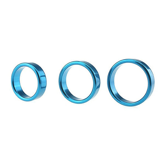 Colorful Aluminum Erection Enhancer Cock Ring by BDStyle