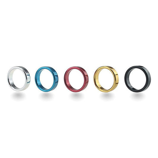 Colorful Sex Delay Aluminum Mens Cock Ring by BDStyle