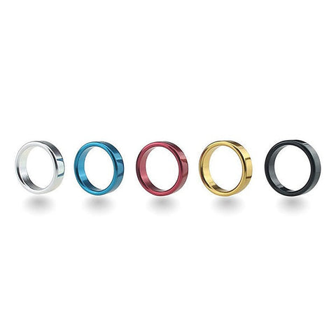 Colorful Sex Delay Aluminum Mens Cock Ring by BDStyle