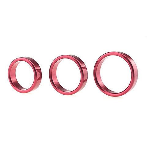 Colorful Sex Delay Aluminum Mens Cock Ring by BDStyle