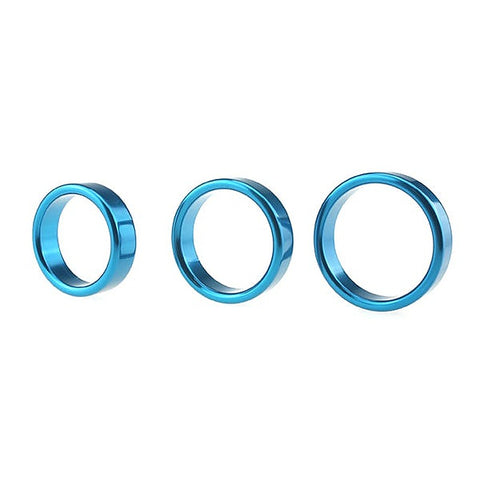 Colorful Erection Enhancer Aluminum Cock Ring by BDStyle
