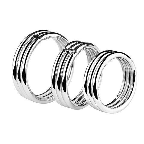 Echo Stainless Steel Cock Ring by BDStyle