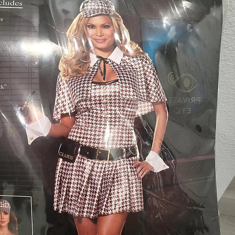 Dream Girl Halloween Detective Shirley Sexy Costume
